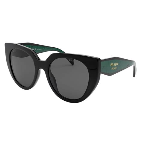 oculos de sol preto prada|PRADA EYEWEAR .